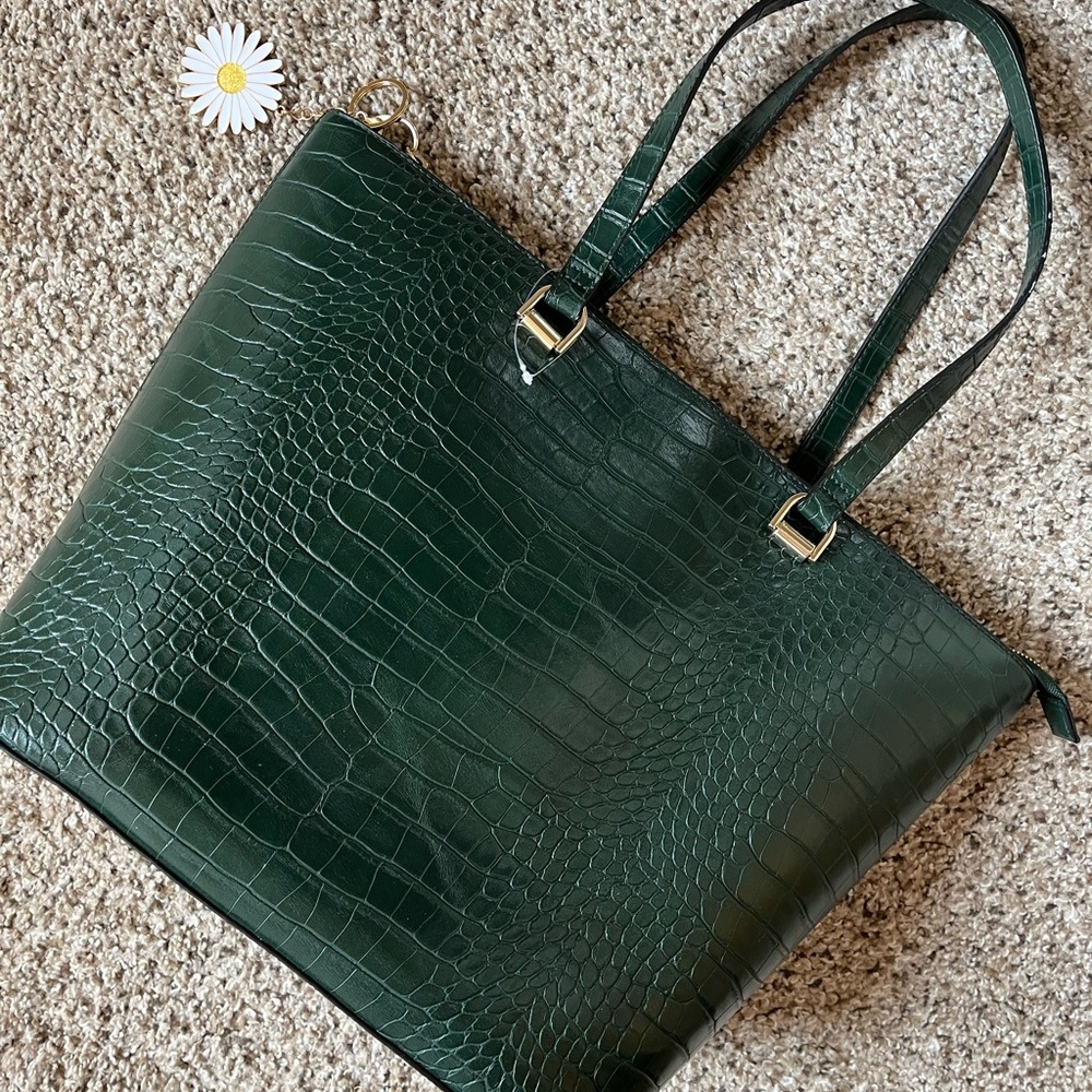 H&M tote green